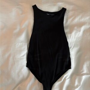 Zara Classic Black Bodysuit
